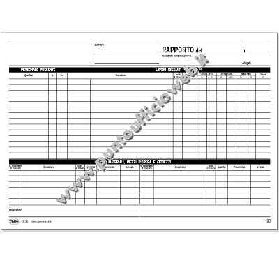 Registri per cantieri